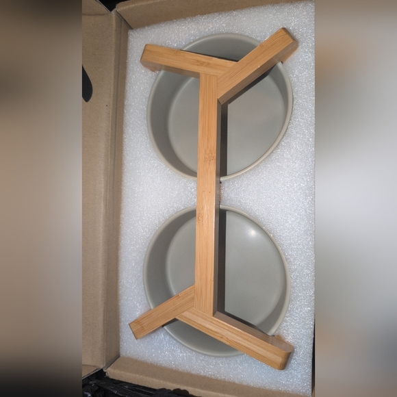 Spunky Junky Double Pet Bowl Set - Picture 2 of 3